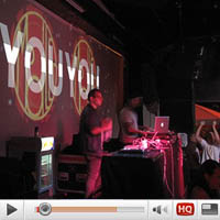 Pan-Pot performing at saturday adventure club